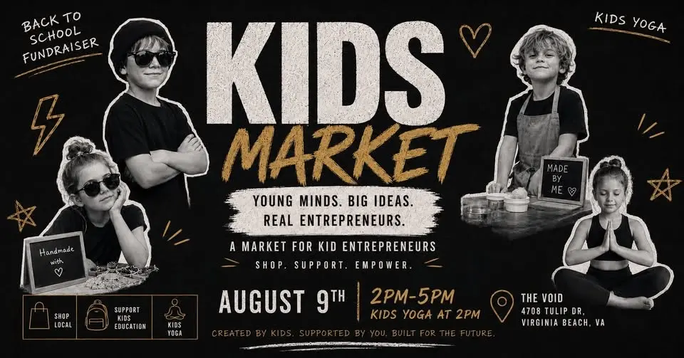 Kids Market at The Void - Support Young Entrepreneurs 