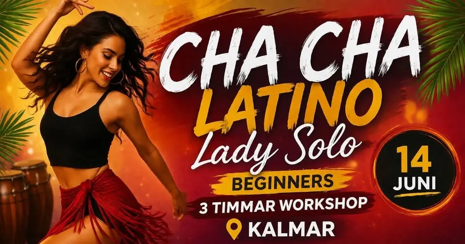 Cha cha cha - Lady Solo 3 timmar workshop