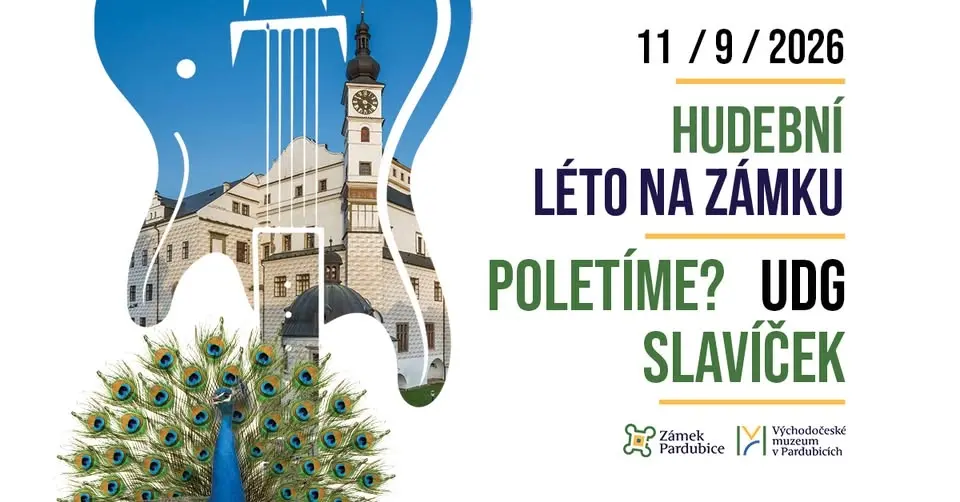 Poletíme? / UDG / Slavíček - Hudební léto na zámku 2026 - Pardubice