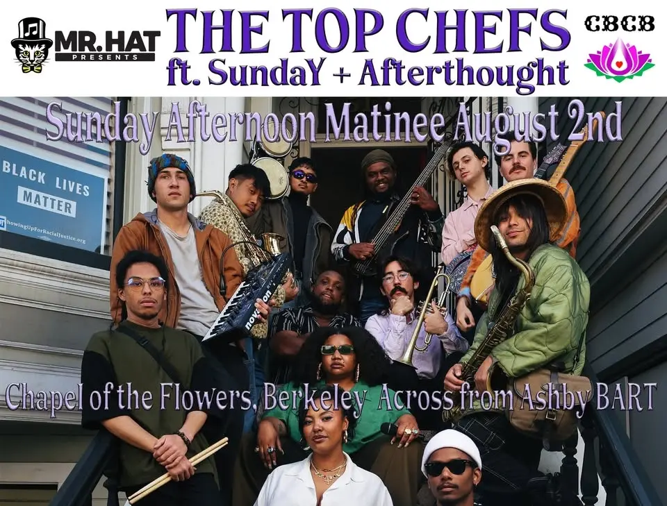 The Top Chefs Sunday Matinee at Chapel of the Flowers Berkeley