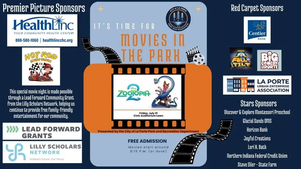 Movies in the Park - Zootopia 2