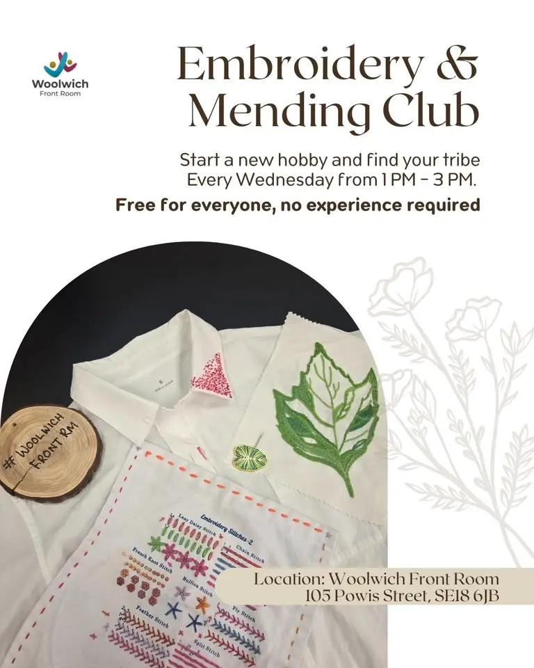 Embroidery and Mending Club