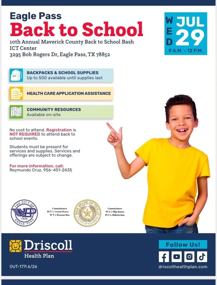 10th Annual Maverick County Back-to-School Bash