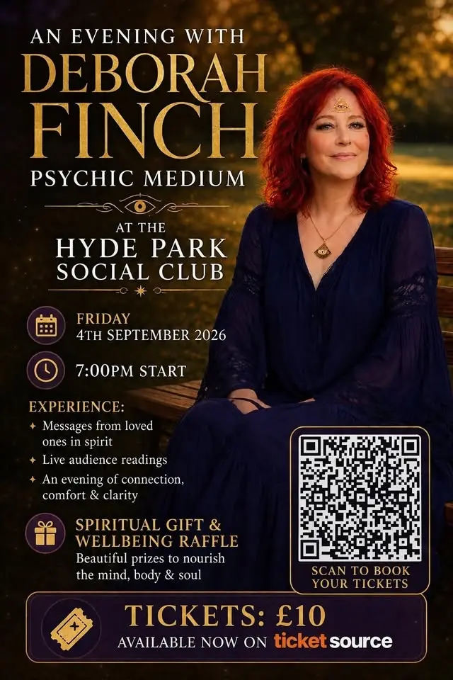 An evening of clairvoyance with Deborah Finch psychic medium
