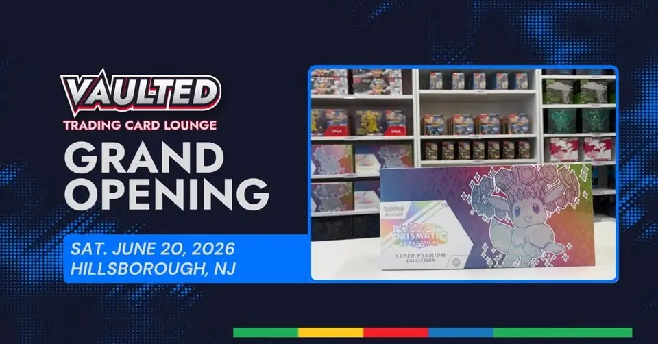 Vaulted Card Club Grand Opening in Hillsborough, NJ