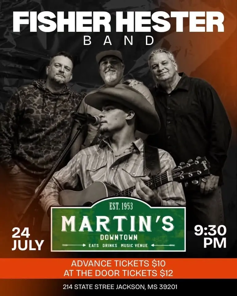 Fisher Hester Band Live at Martin's Downtown