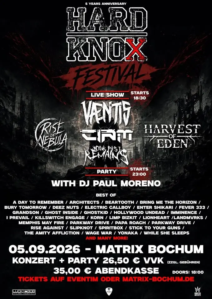 Hardknox 5 Years Anniversary Party