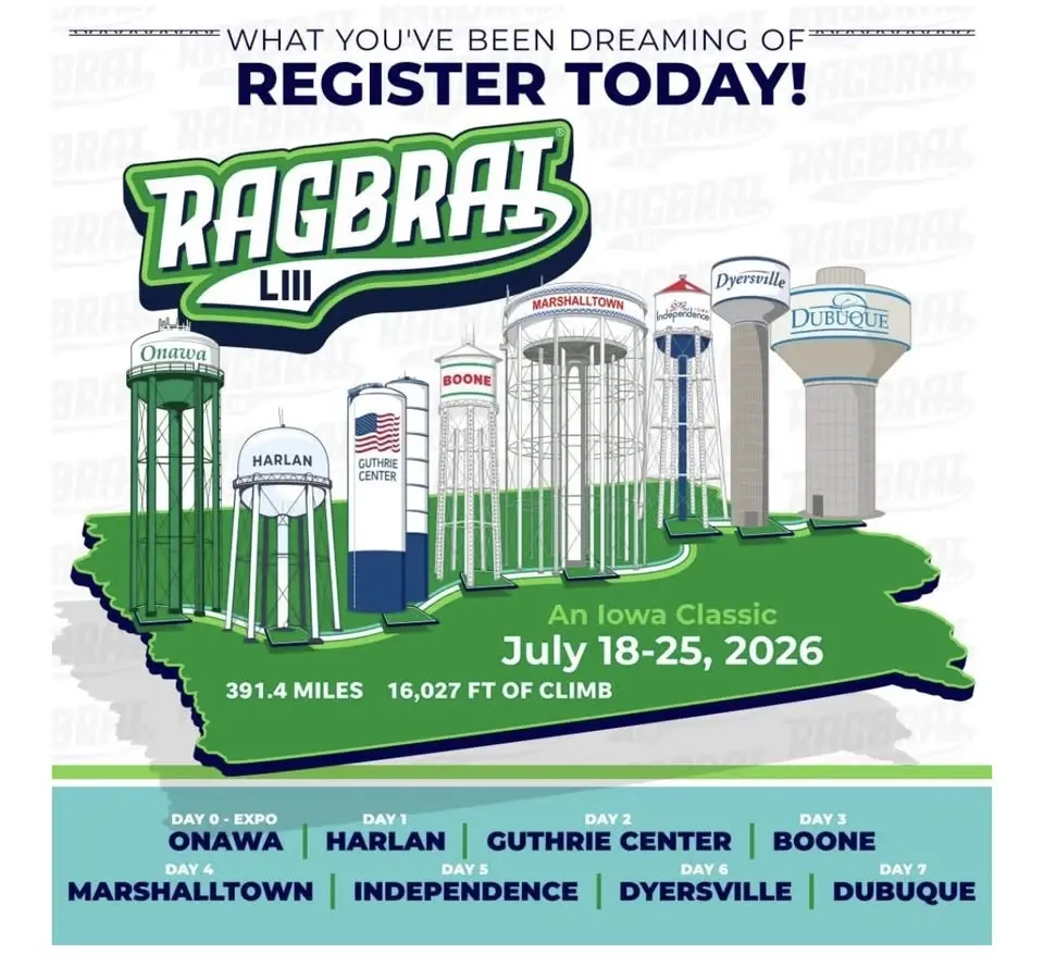 RAGBRAI 2026 Lemonade Stand
