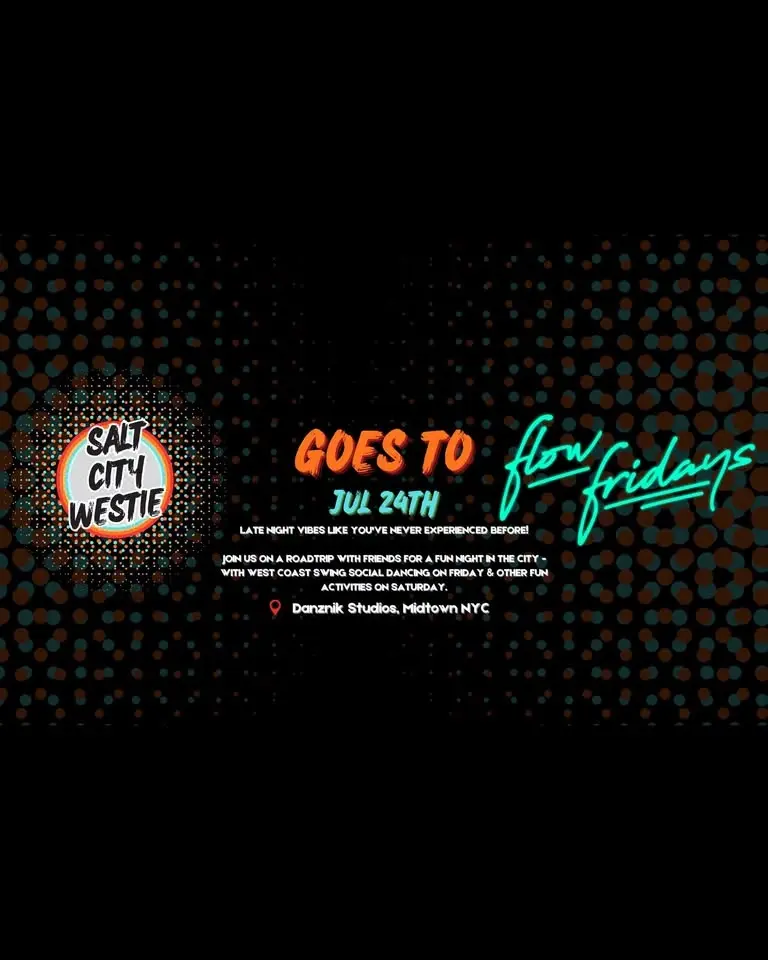 Salt City Westie Goes To Flow Fridays