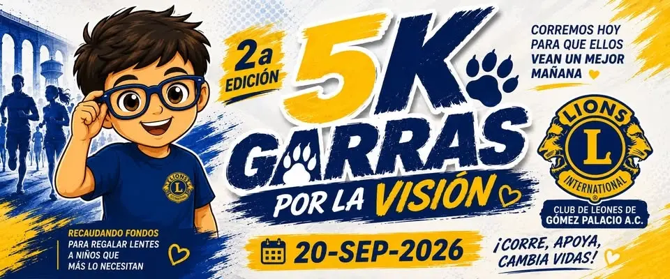 GARRAS UNIDAS POR LA VISION 5K Y 3K