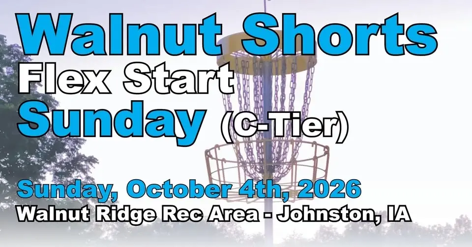 Walnut Shorts Flex Start Sunday 2026