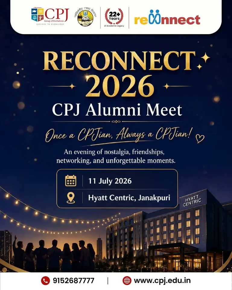 ✨ RECONNECT 2026 | CPJ Alumni Meet ✨ 