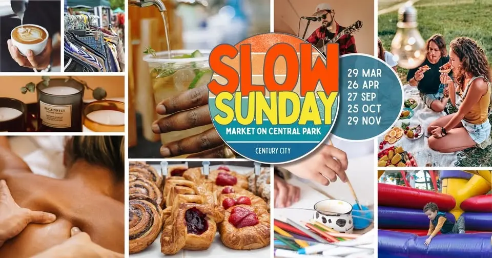 Slow Sunday Market at Central Park, Century City