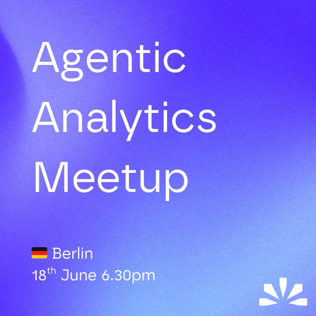 Agentic analytics meetup Berlin