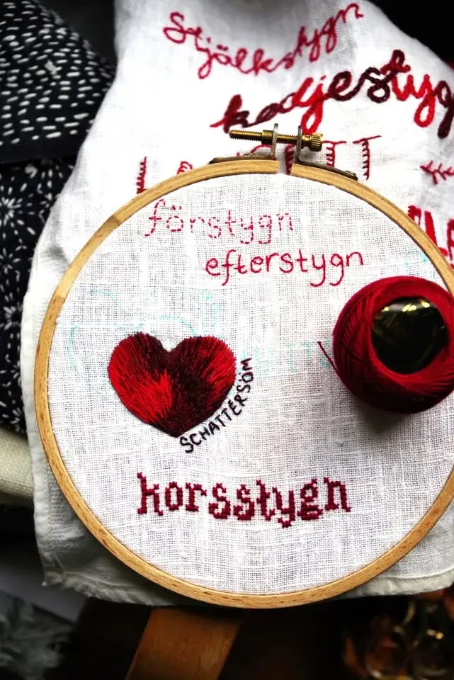 Introduktion till Fritt broderi med Alicia Sivertsson