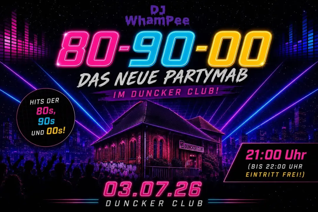 80/90/00 Das neue Partymaß