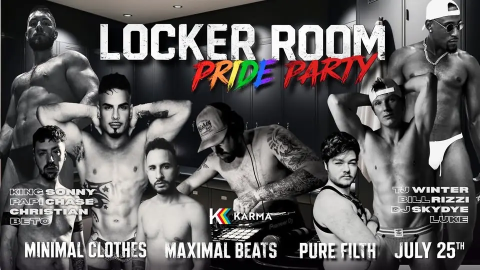 Locker Room Party: PRIDE EDITION