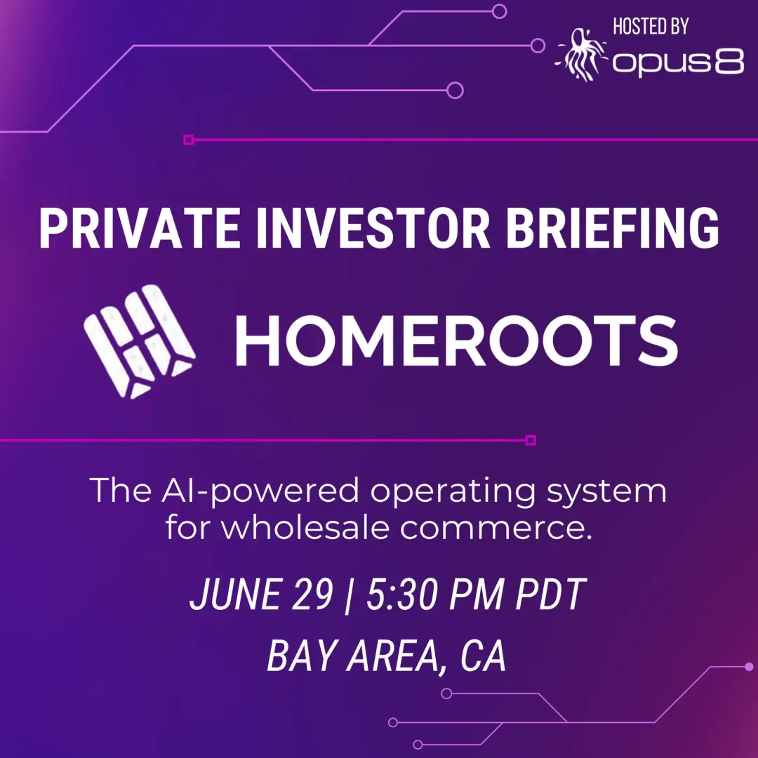 HomeRoots Private Investor Briefing - Bay Area, CA