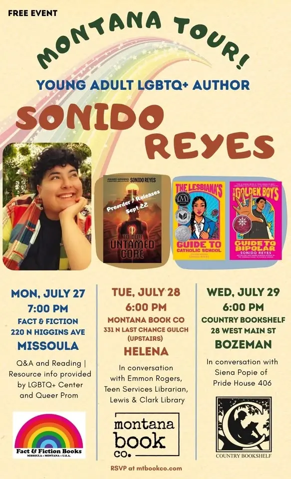Sonido Reyes: Reading and Signing
