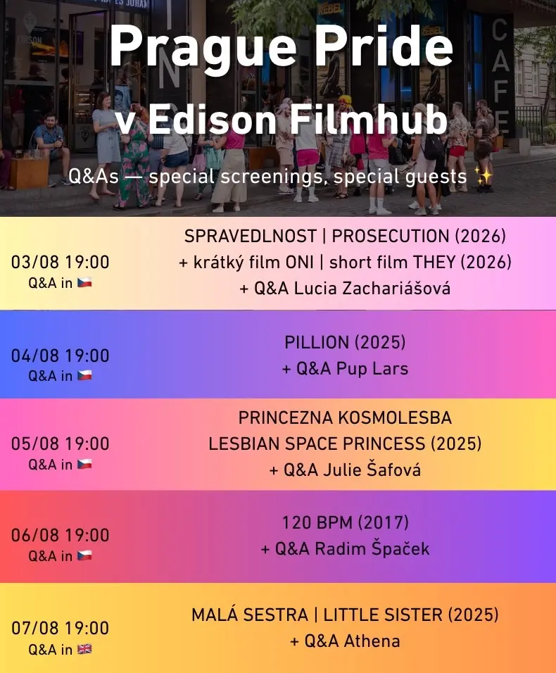 Prague Pride v Edison Filmhub: 120 BPM + Q&A Radim Špaček