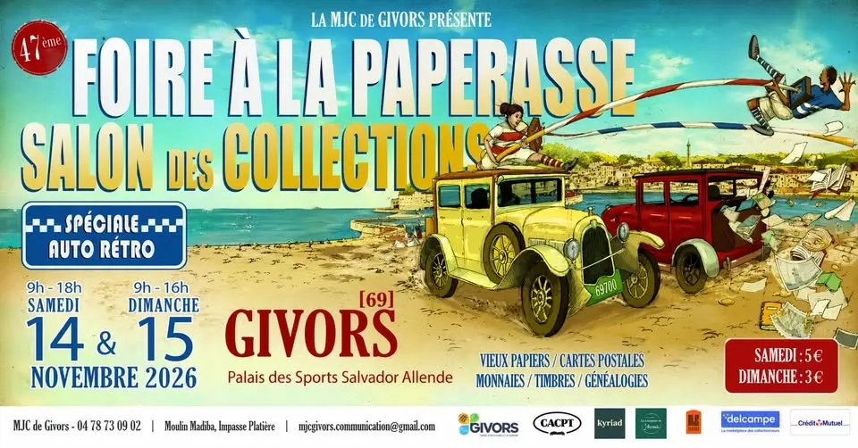 FOIRE A LA PAPERASSE 47ème EDITION - MJC DE GIVORS 