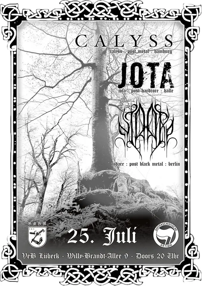 Calyss, Jota und Nidare