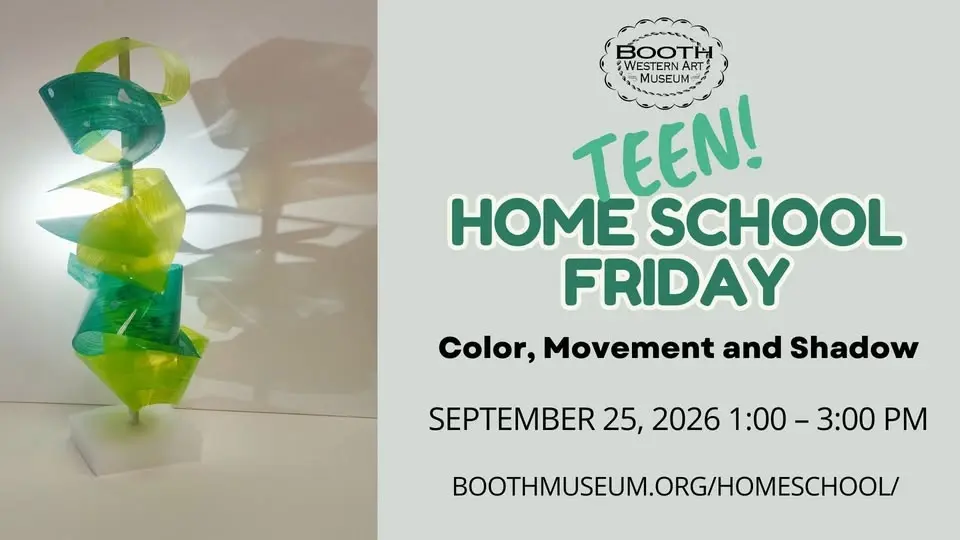 TEEN Home School Friday: Color, Movement and Shadow