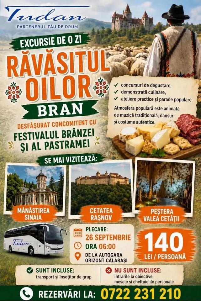 Răvășitul Oilor la Bran