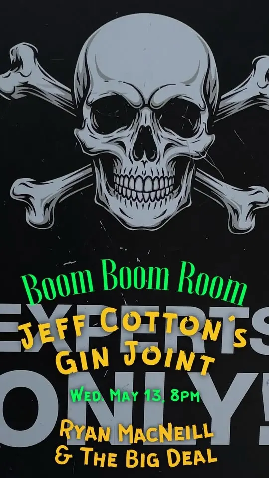 Jeff Cotton’s Gin Joint , Every 2nd Wednesday of the Month