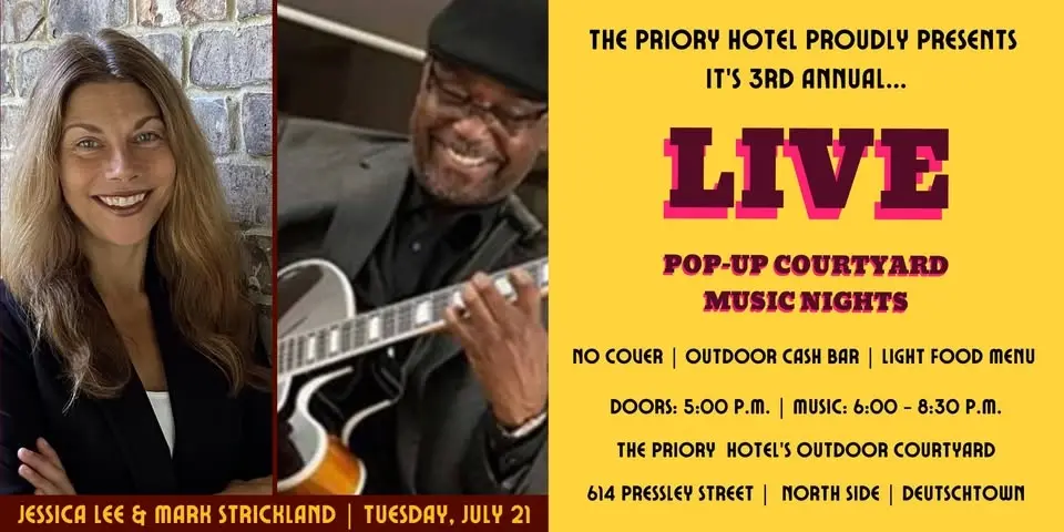 Summer Courtyard Concert - Jessica Lee & Mark Strickland
