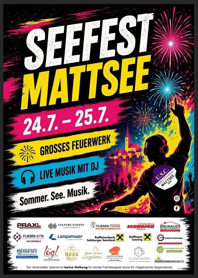 Seefest Mattsee 2026 - SFM26