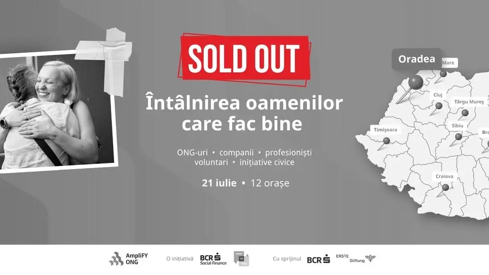 [SOLD OUT] 💙 NGOs Night Out ajunge pe 21 iulie în Oradea