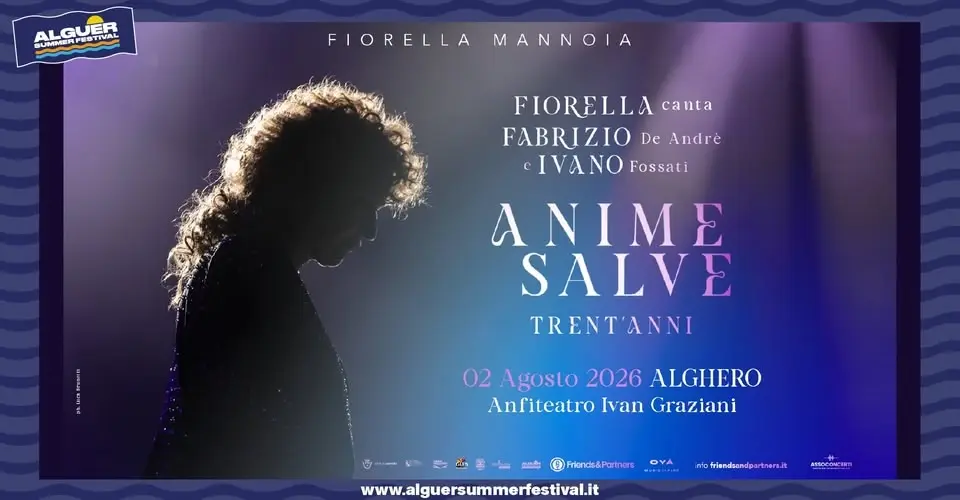Fiorella Mannoia @ Alguer Summer Festival, Anfiteatro "I.Graziani", Alghero - 2 agosto