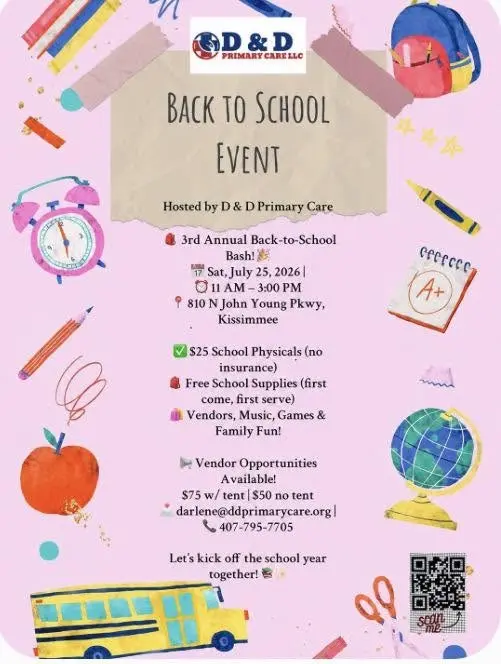 3rd Annual Back to School Event
