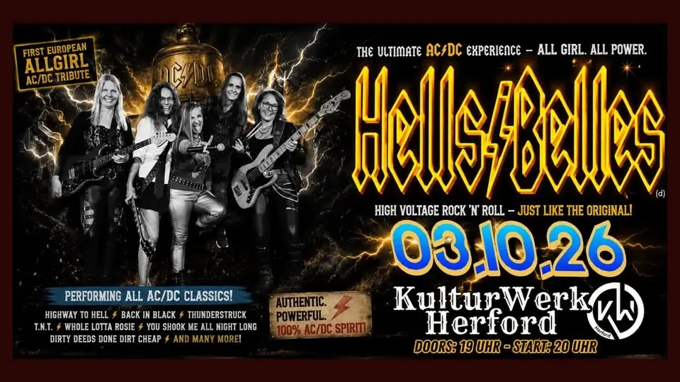 HELLS⚡️BELLES - Full Female AC/DC - Tribute - Show // @KulturWerk - HF