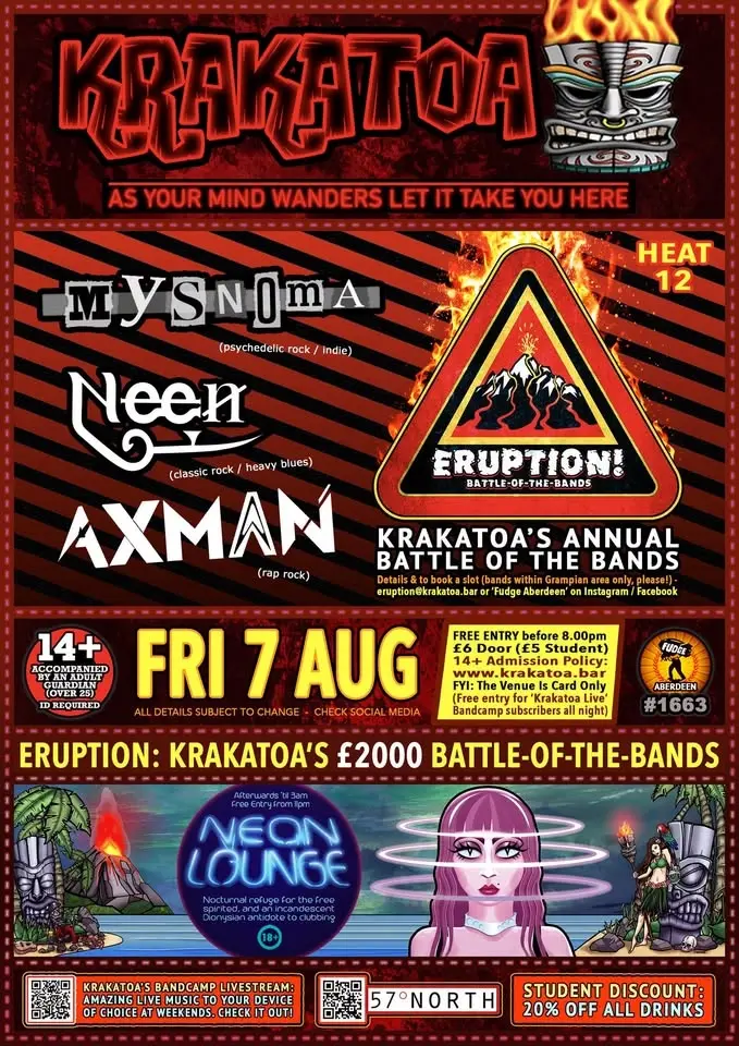 Eruption BOTB - Heat 12 - MYSNOMA + NEEN: THE WISER + AXMAN