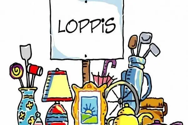 Loppis på Bergö