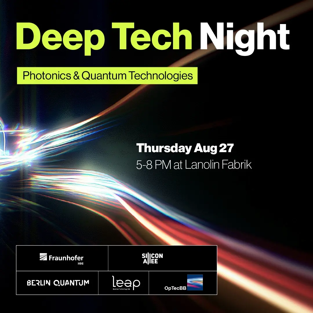 Deep Tech Night: Quantum & Photonics