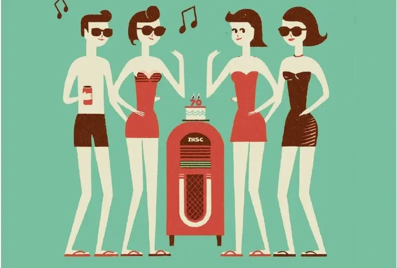 IHSC 70th Birthday Sock Hop | 21+ Pool Party