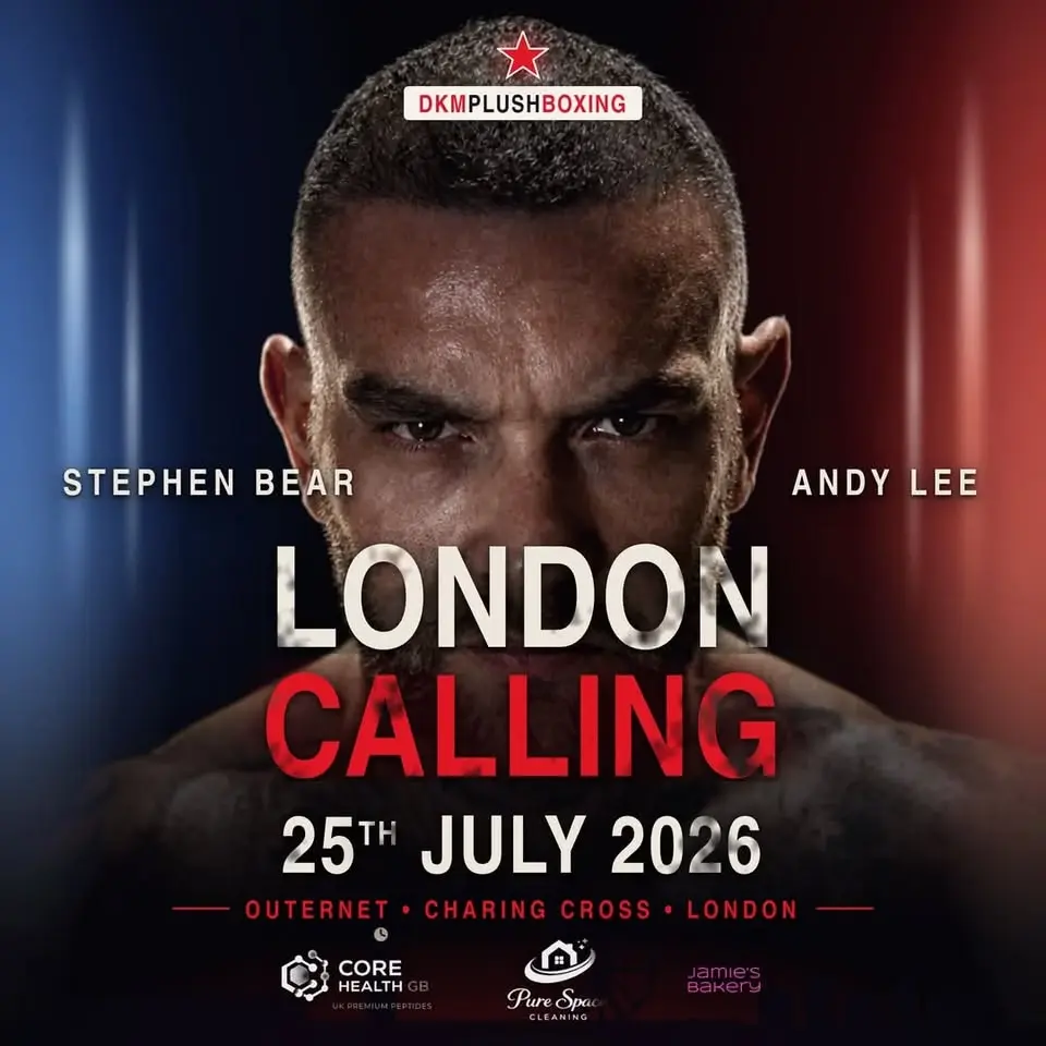 Andy Lee vs Stephen Bear boxing match
