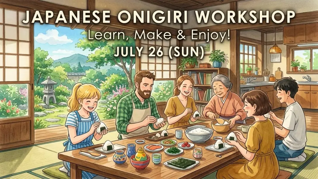 🍙🎌 Japanese Onigiri Workshop 👨‍🍳 Learn, Make & Enjoy! 🌏