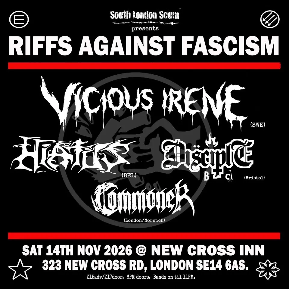 SLS presents: RIFFS AGAINST FASCISM