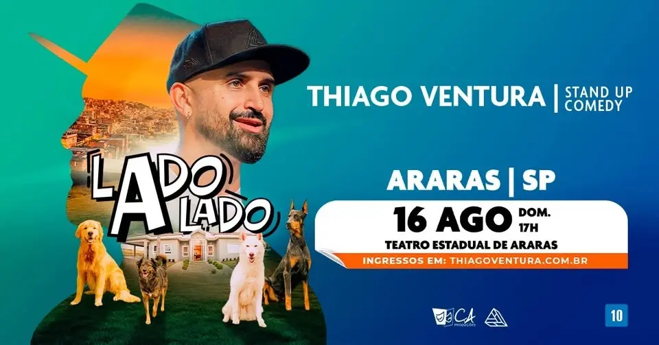Thiago Ventura em Araras - SP |  16 de Agosto