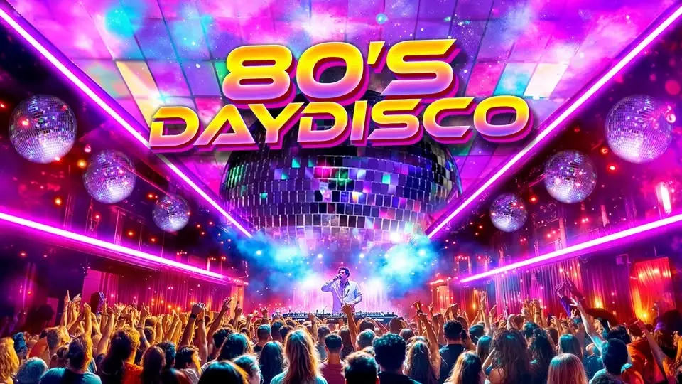 80s Day Disco: Brooklyn, NYC 🪩