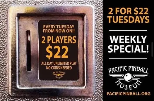 (2) for $22 Discount Tuesdays at the PPM!