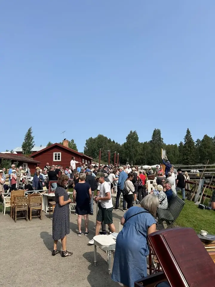 Auktion på Växbo Kvarn