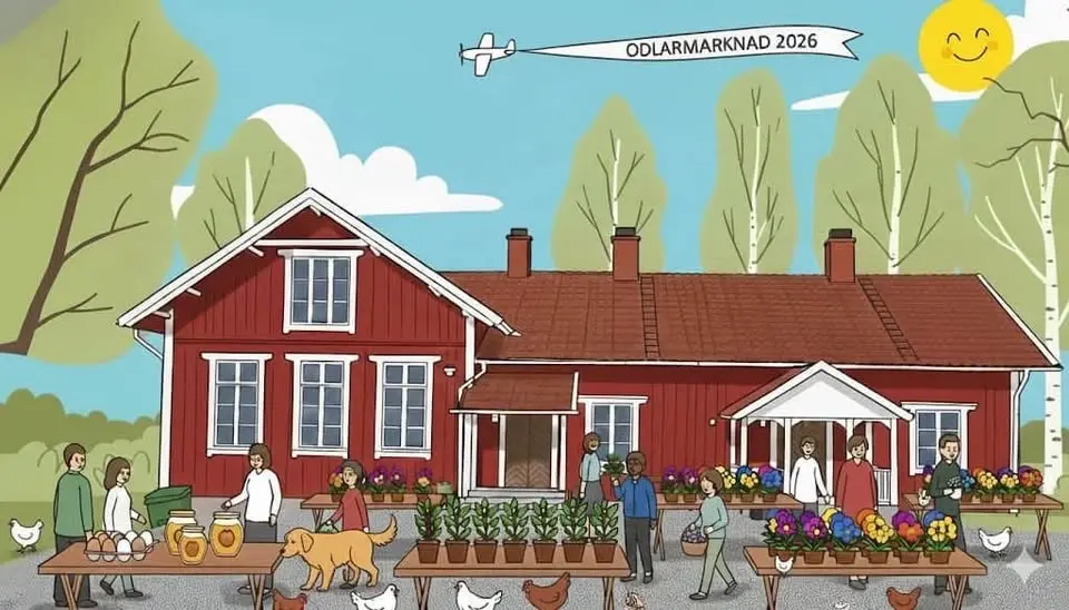 Odlarmarknad i Taxinge