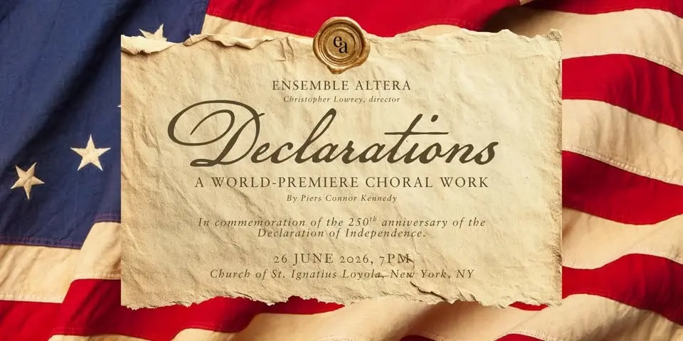 DECLARATIONS by Ensemble Altera - New York City