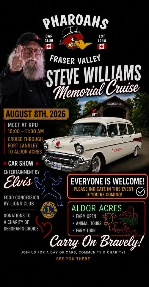 Steve Williams memorial cruise 