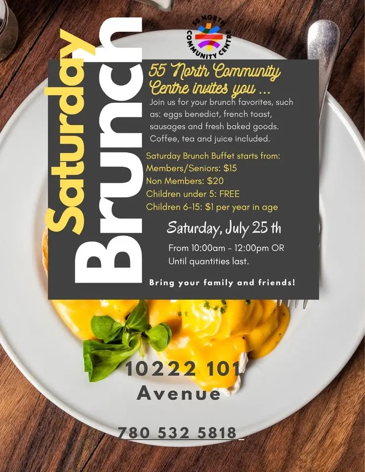Saturday Brunch Buffet at 55 North! ☕🍳
